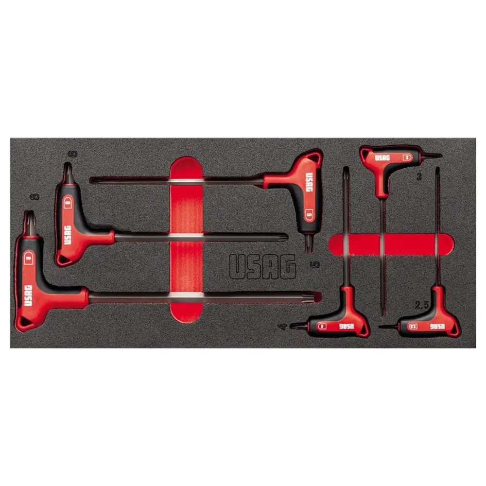 Modul de burete bicolor USAG 519 M 280HX cu chei hexagonale