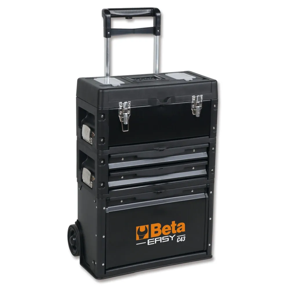 Cărucior pentru scule cu 3 module Beta C43