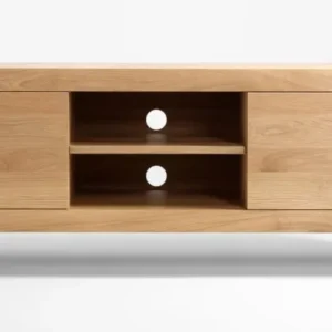 Comoda TV lemn masiv stejar, Blox