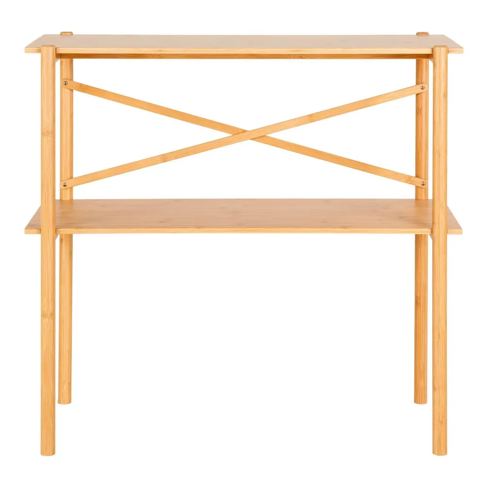 Consola din bambus Manaus, natur 83x32x80,5 cm