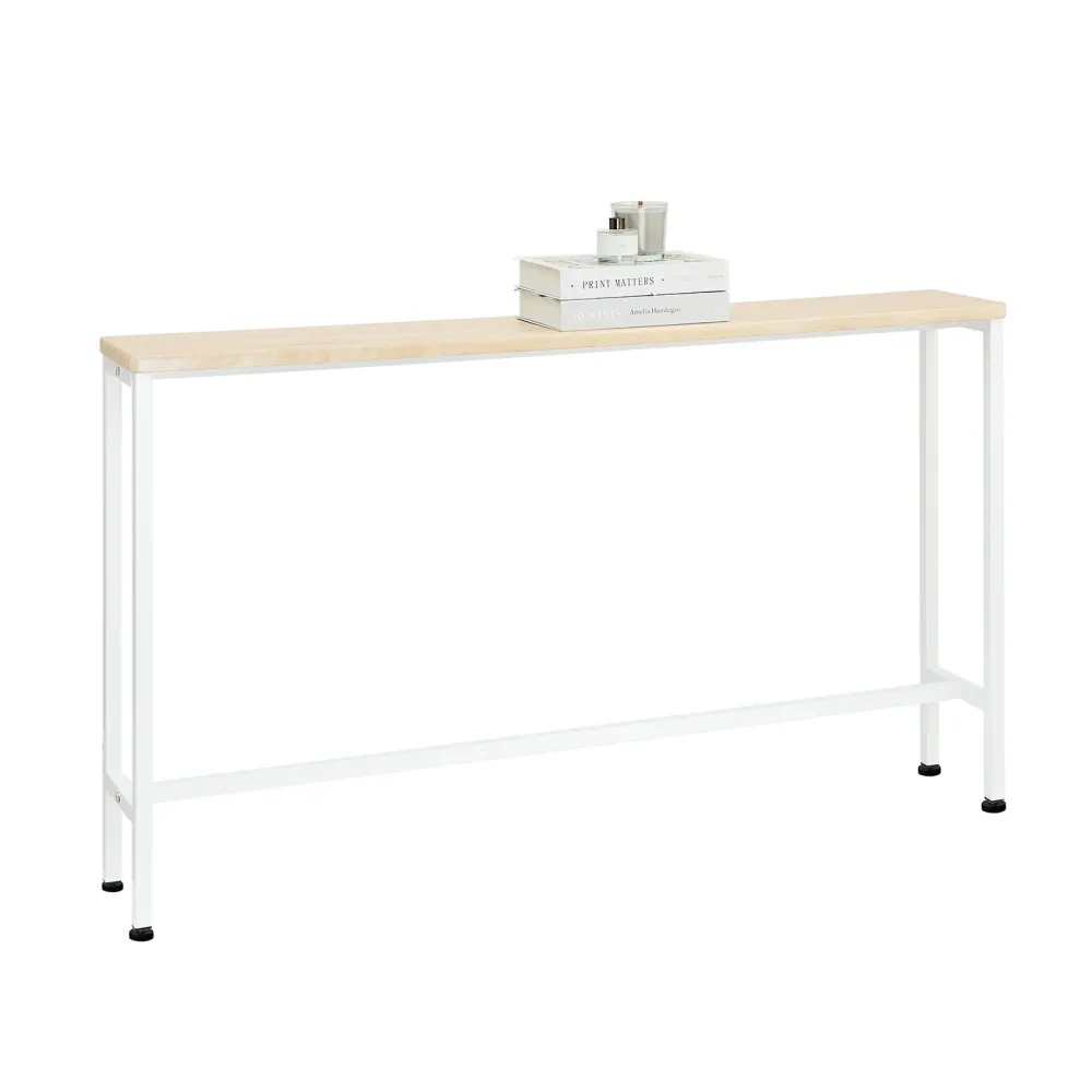 Pre-sare SoBuy FSB19-Z Masa extensibila consola de intrare Masa din lemn care economiseste spatiu - Design simplu si elega...