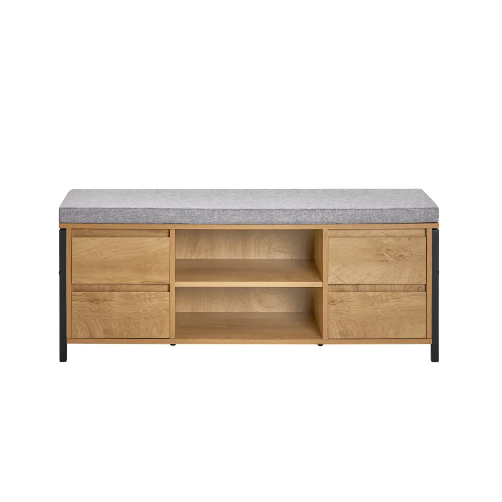 SoBuy Bancă cu suport pantofi 110x35x45cm FSR149-N