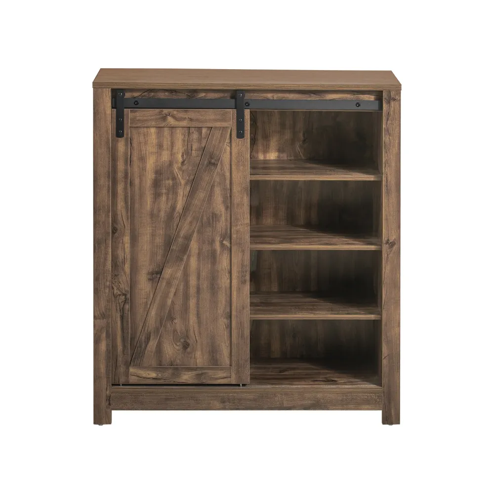 SoBuy Bufetă cu ușă glisantă 80x35x92cm FSB59-N