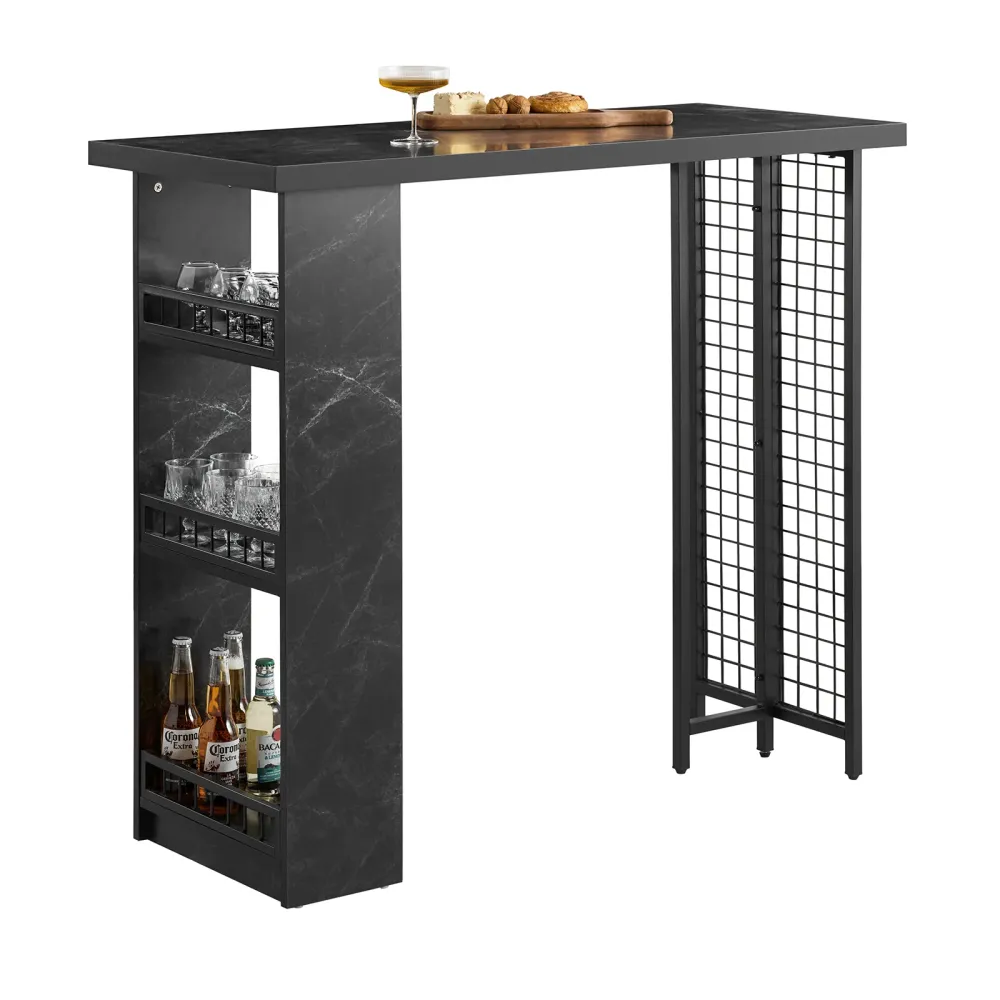SoBuy Masa blat bar 120x50x105cm FWT100-SCH