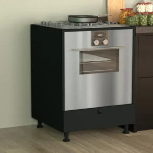Corp haaus Cuptor Yukon, Negru, 60 x 58 x 87 cm