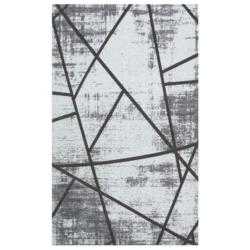 Covor de living / dormitor Maze Home PALMA, Antracit, 160x230 cm