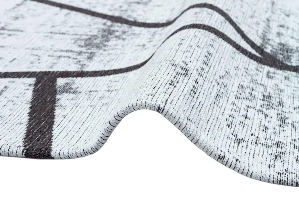 Covor de living / dormitor Maze Home PALMA, Antracit, 160x230 cm