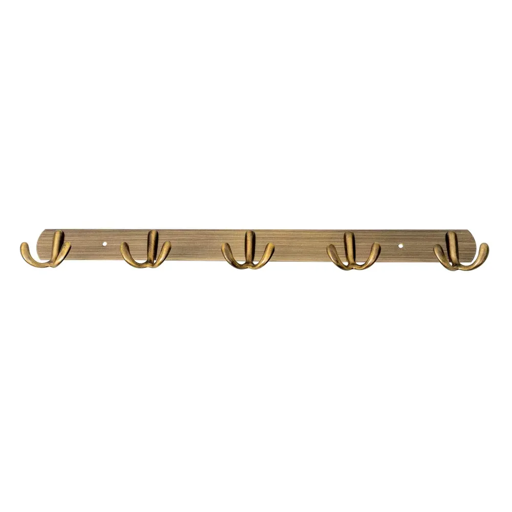 Cuier metalic cu 5 agatarori, lungime 44.5cm, auriu Z-TOOLS / ZTS 8142