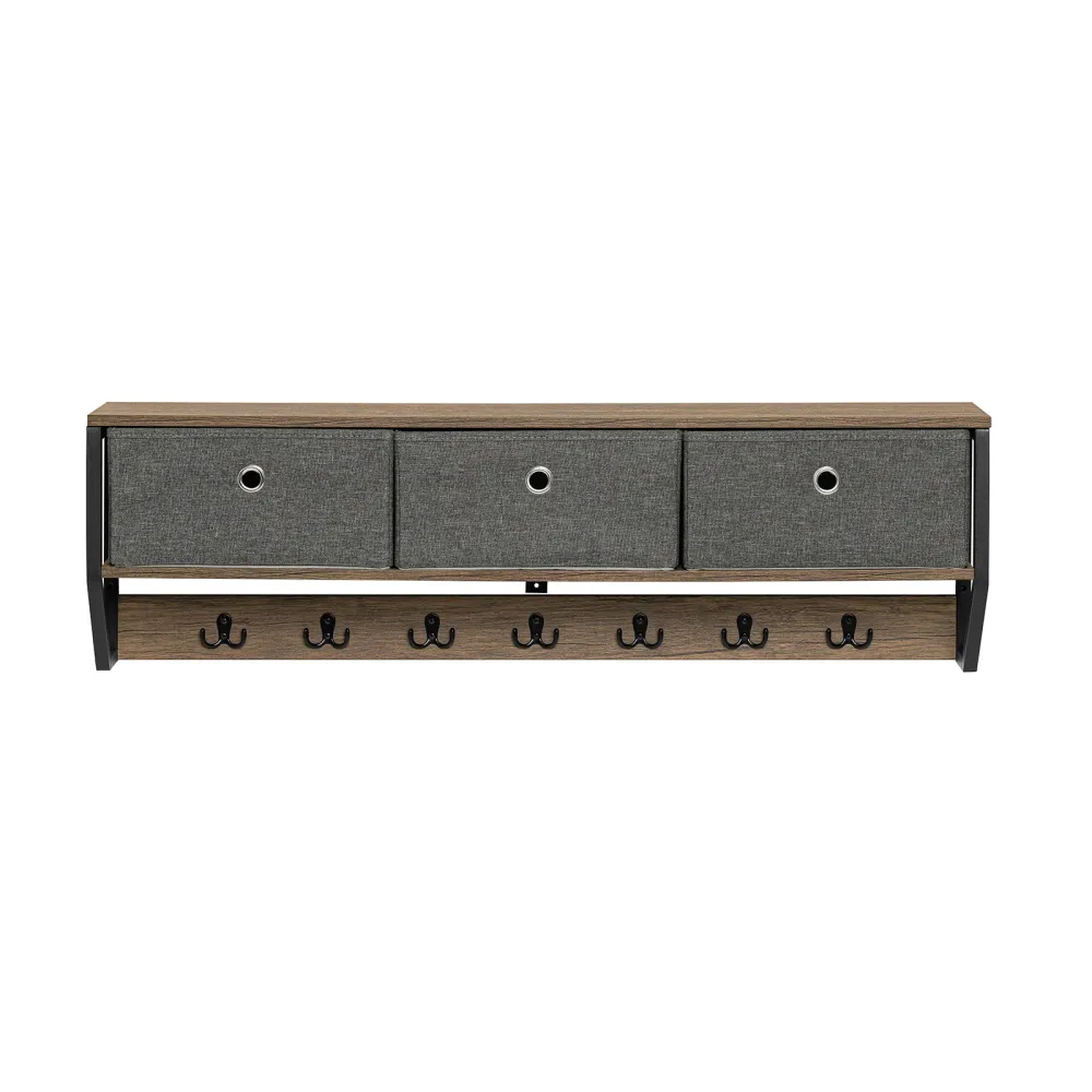 SoBuy Umeraș pentru perete 100x20x30cm FHK26-N