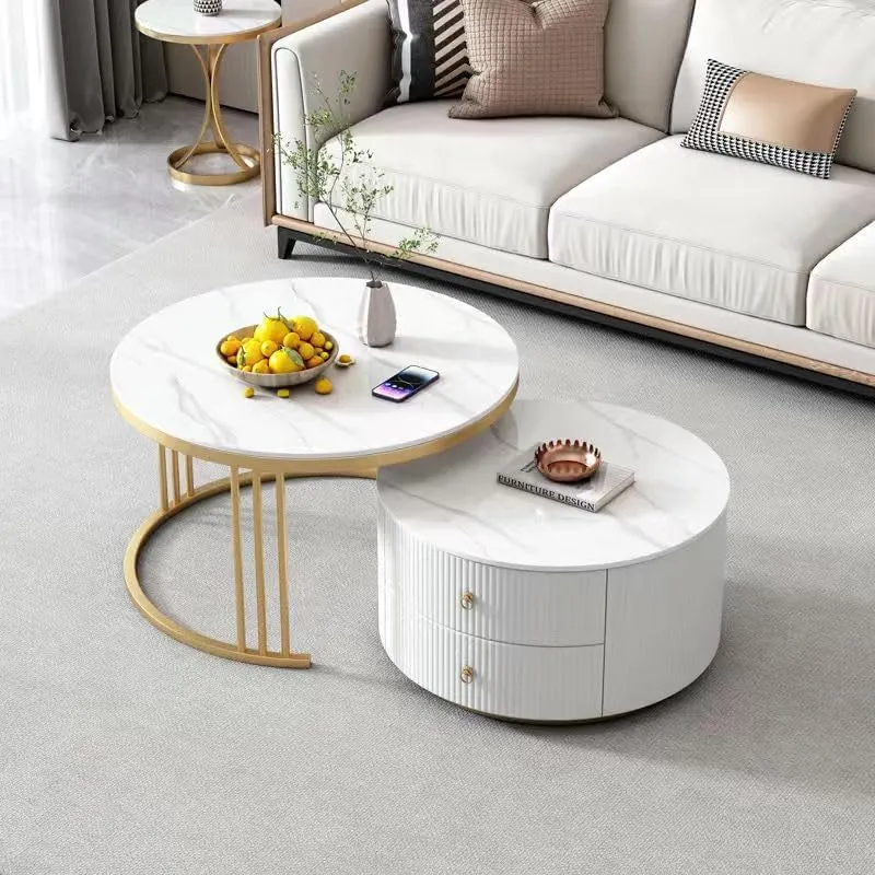 Masa Decorativa Valencia Double Marble Deluxe