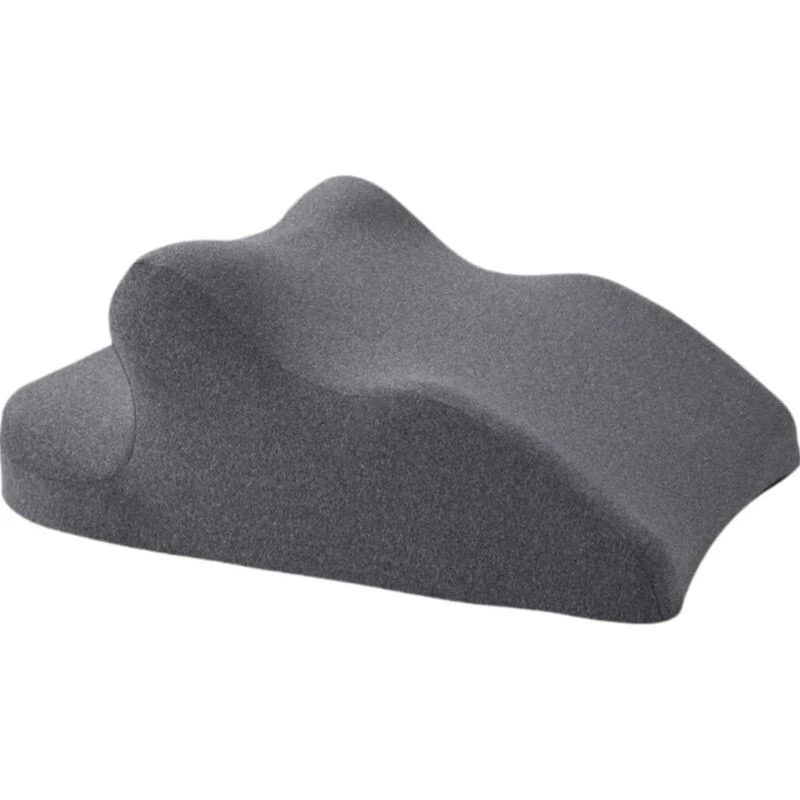Blux Pernă Multifuncțională cu Spumă de Memorie – Suport pentru Spate, Relaxare și Folosire pe Burtă (65×46×26 cm, Gri Înc...