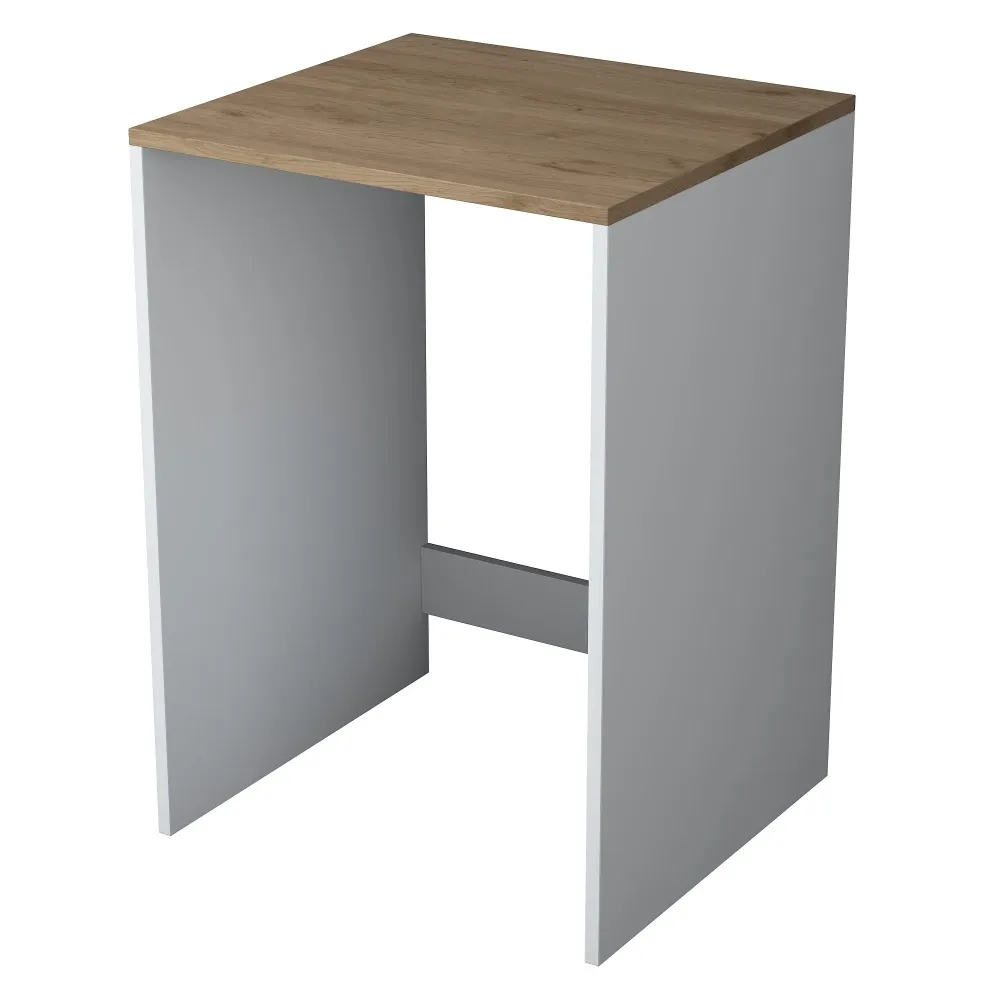 Dulap baie 893RAN3303, alb/nuc, PAL, 65x60x91.8 cm