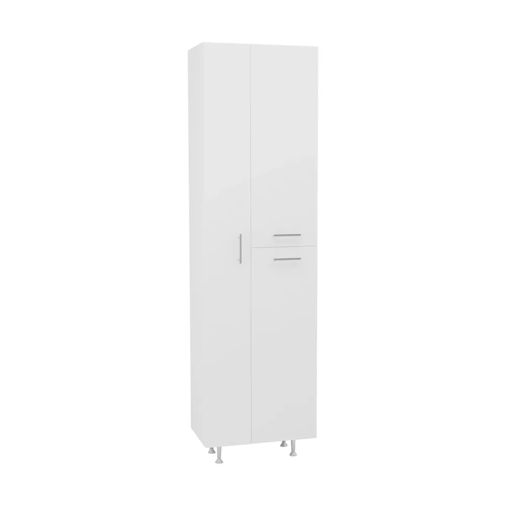Dulap Baie haaus Dax, 3 Usi, Alb, 50 x 32 x 180 cm