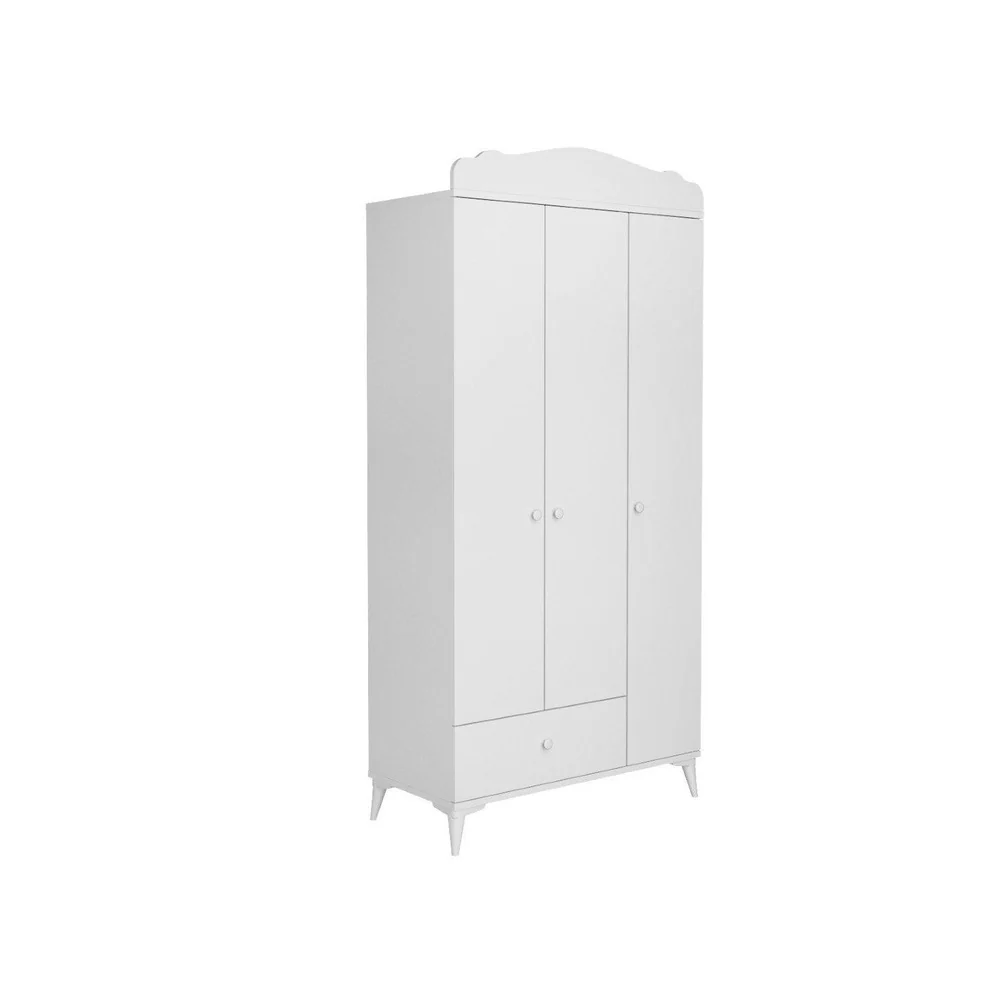 Sifonier Sansa, Alb, 40x184x90 cm
