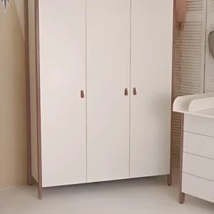 Dulap Cu 3 Uși Scandi Alb-Capuccino Ingvart