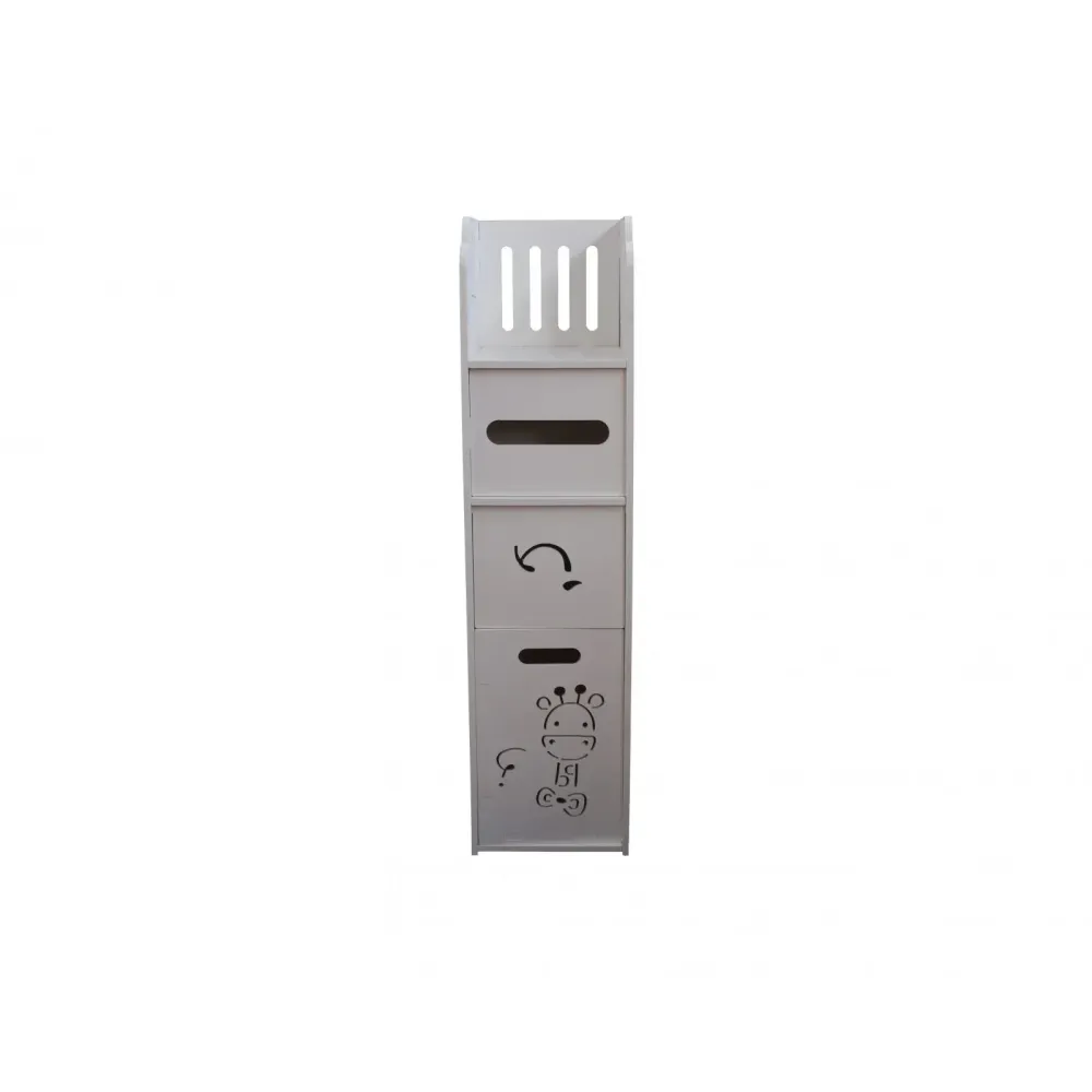 Dulapior cu sertar, Compartiment hartie si usa, D146 PVC, 19,5*79,5*21,5 cm