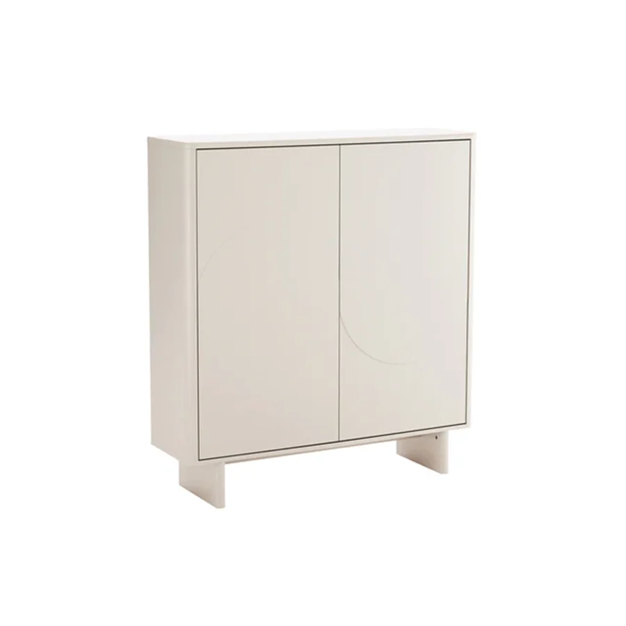 Dulap alb din MDF si ceramica 130 cm Savoy
