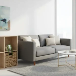 Etajera PRETO, stejar natural, PAL infoliat, 60x28x60 cm