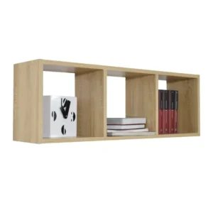 Etajera haaus Lira, 3 Casete, Stejar Sonoma, 90 x 20 x 30 cm