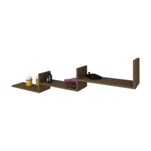 Etajera haaus Step, Stejar Bronz, 150 x 20 x 42 cm
