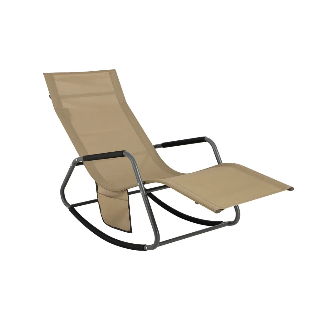 SoBuy Fotoliu balansoar 145x57x84cm OGS47-KA