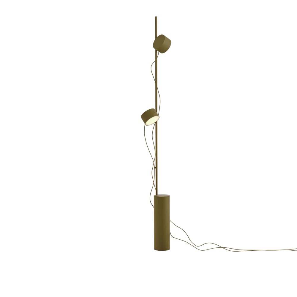 Lampadar Post - Brown Green