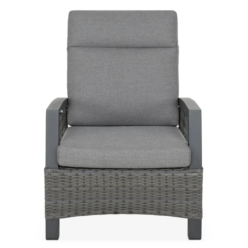 BAKU Fotoliu cu recliner manual, exterior