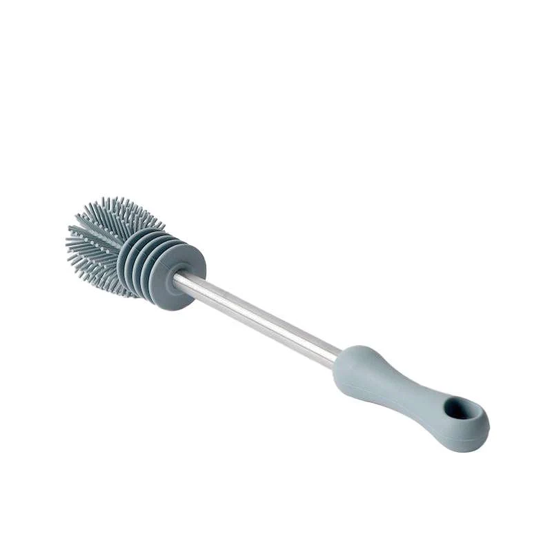 Haakaa Perie de spălat vase din soft silicone - Grå - 5 Quart
