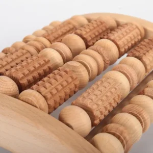 Masajer din lemn natural de fag | pentru masajul picioarelor