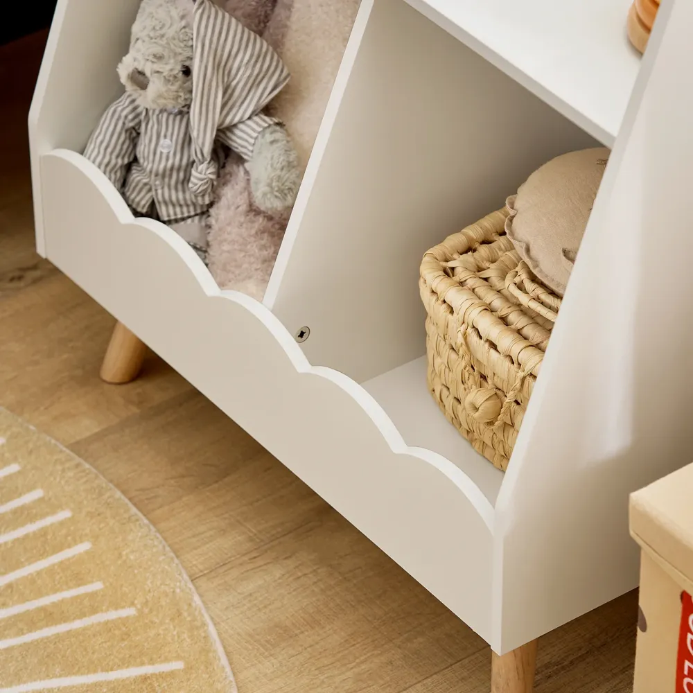 SoBuy Bibliotecă copii 61x35x71cm KMB100-K-W