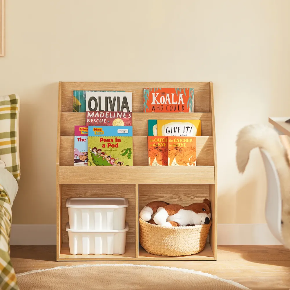 SoBuy Bibliotecă copii 73x30x80cm KMB01-N