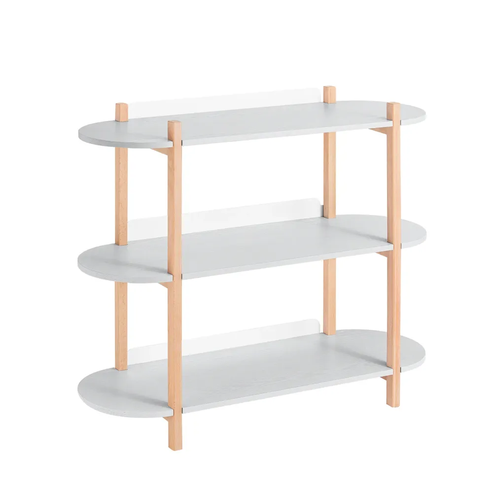 SoBuy Bibliotecă multifuncțională Raft 100 x 33 x 88 cm HSTR01-H-HG