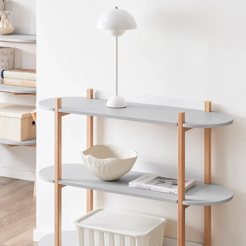 SoBuy Bibliotecă multifuncțională Raft 100 x 33 x 88 cm HSTR01-H-HG