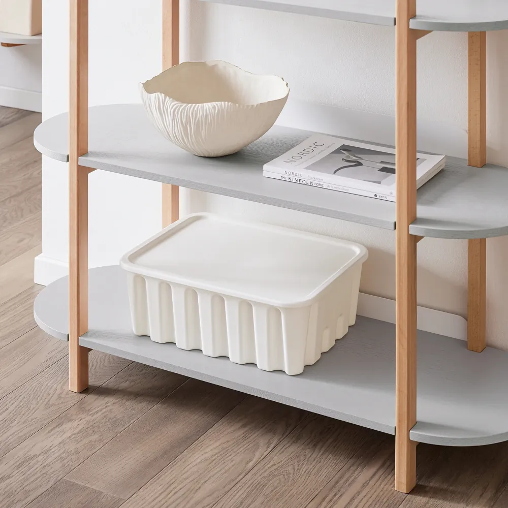 SoBuy Bibliotecă multifuncțională Raft 100 x 33 x 88 cm HSTR01-H-HG