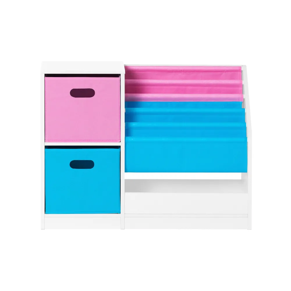 SoBuy Raft biblioteca pentru copii 80x30x61cm KMB76-F