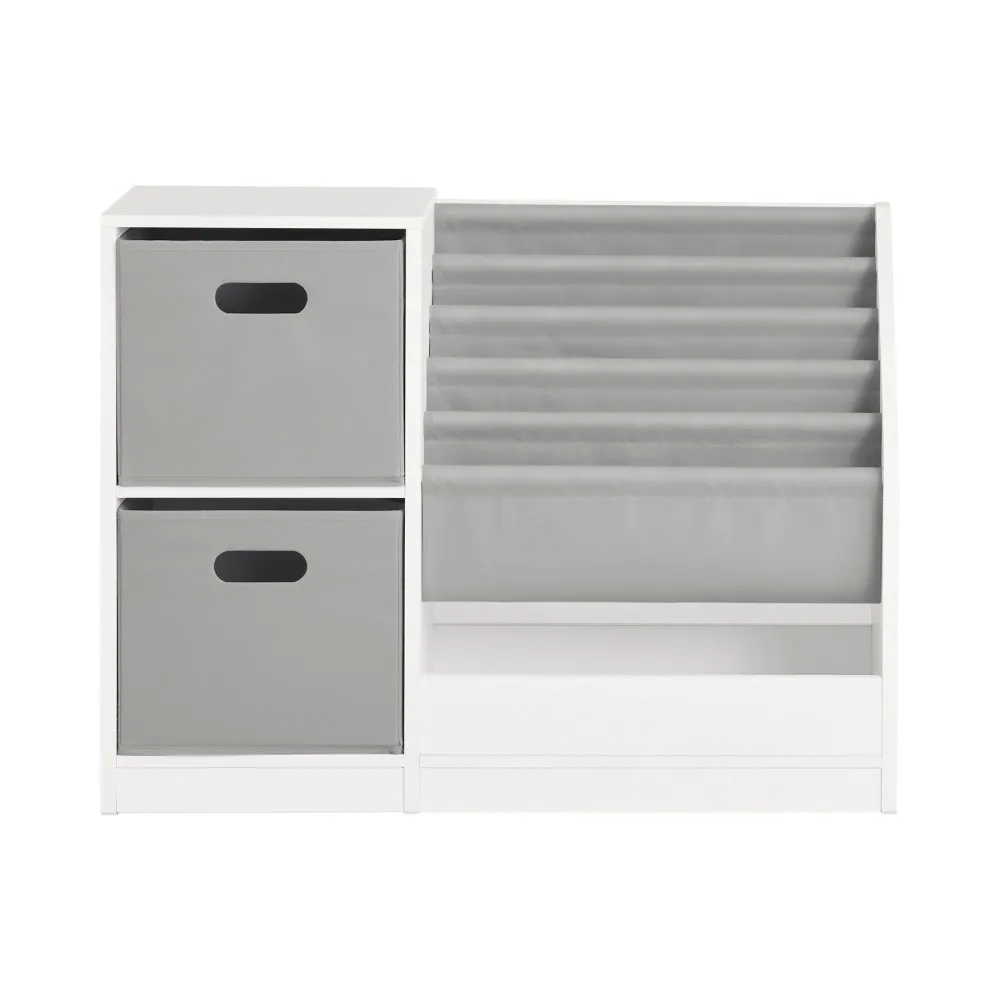 SoBuy Raft biblioteca pentru copii 80x30x61cm KMB76-W