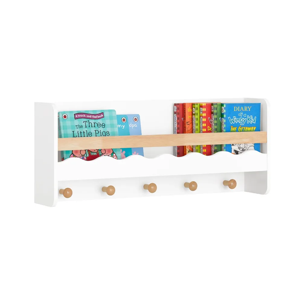 SoBuy Umeraș de perete pentru copii 73x15x30cm KMB78-W