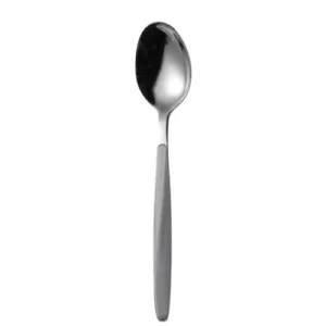 Lingura din otel inoxidabil si acril, 20.5 cm, gri, colectia My Fusion - GUZZINI