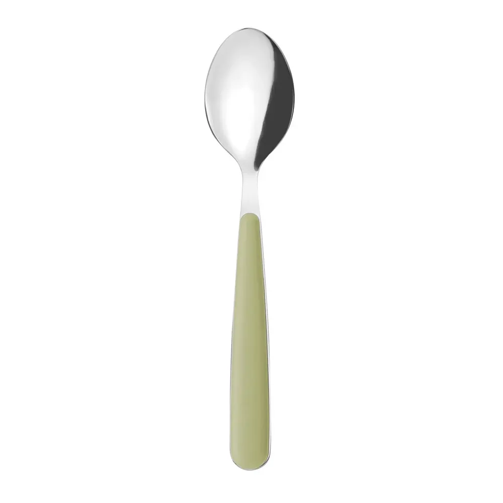 Lingura din otel inoxidabil si acril, verde deschis, Pop - GUZZINI