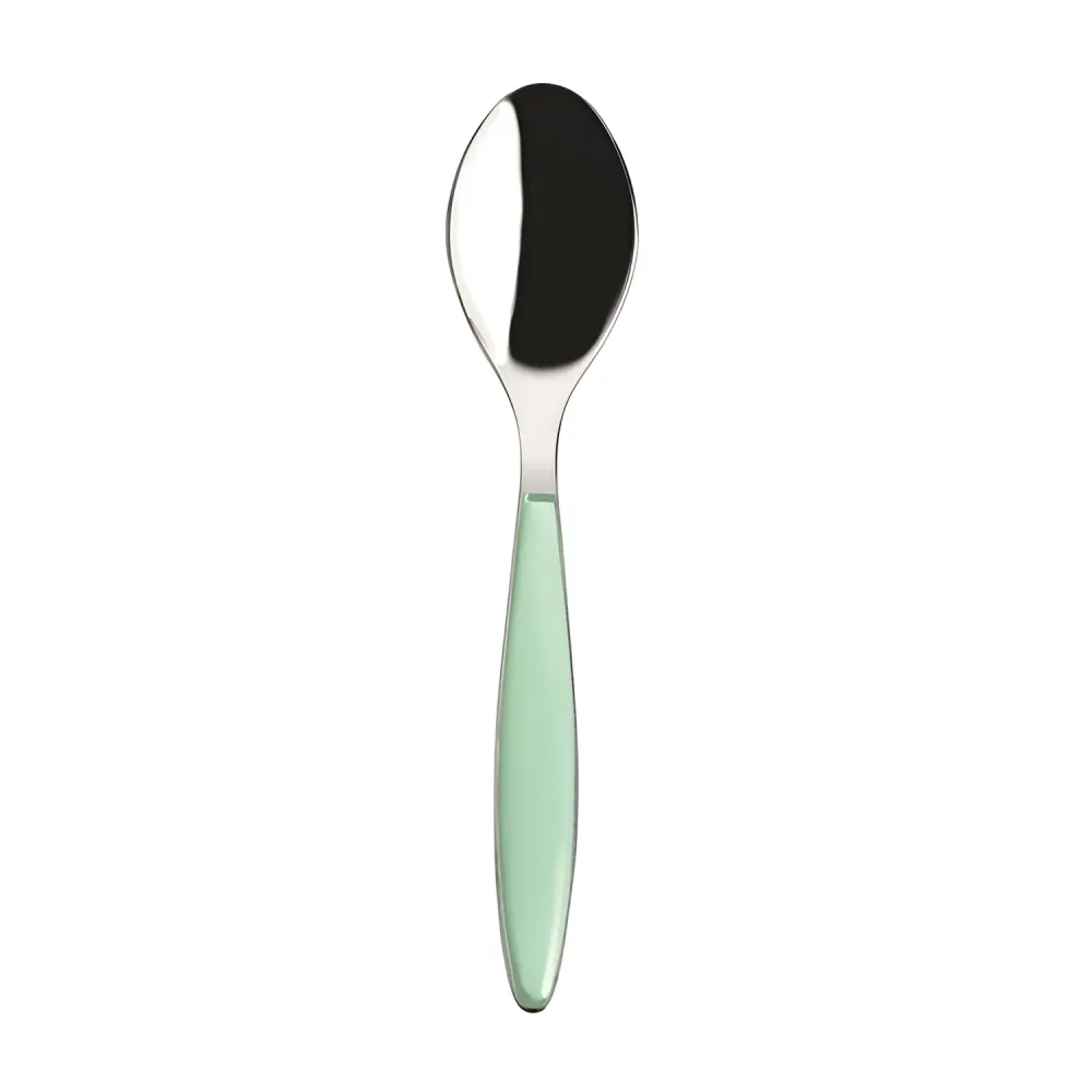 Lingura din otel inoxidabil si acril, verde menta, Feeling - GUZZINI