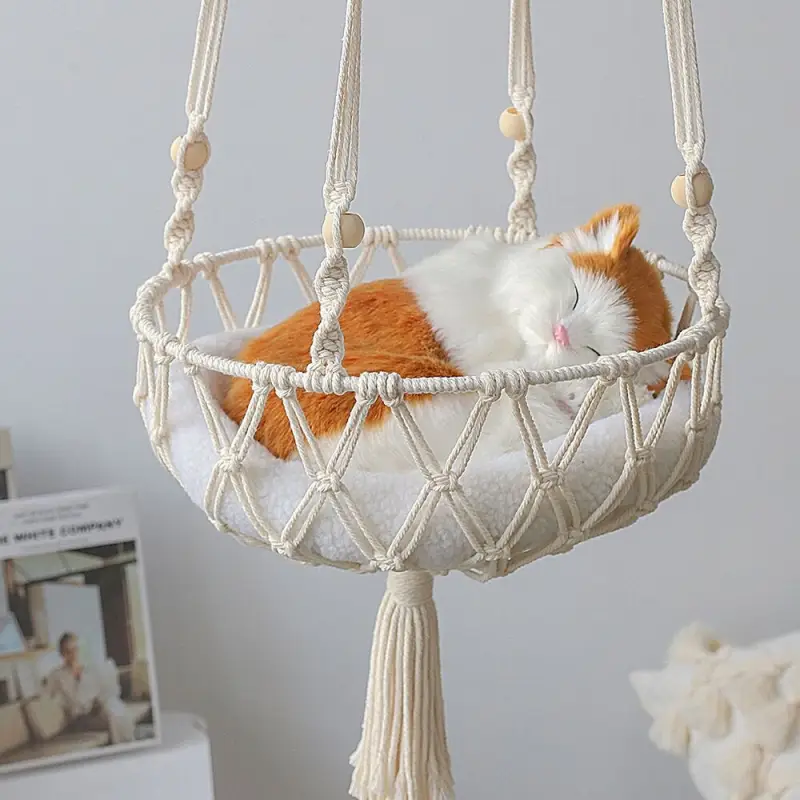 Confort optim hamac Macrame pentru Cat