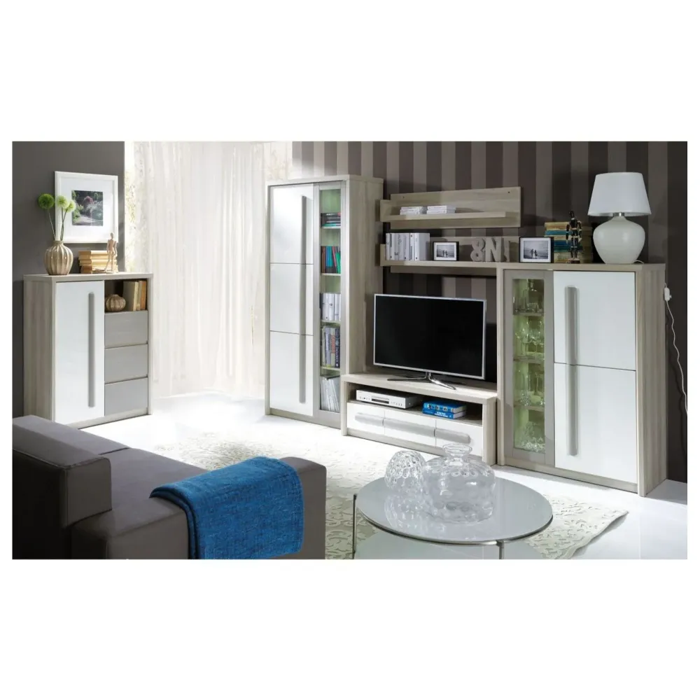 Mobilier living din lemn ROMA , 300X194X53 CM