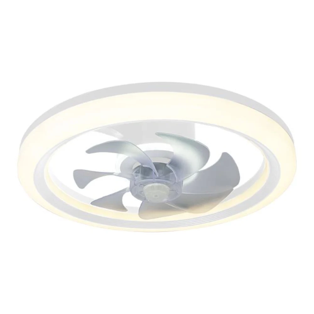 Plafoniera LED cu Ventilator, 45W, CCT, 4200 lm, alb