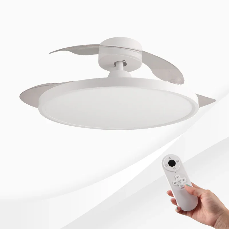 Ventilator de Tavan cu Lustra LED CCT Paack, ø107 Cm, 6 Viteze