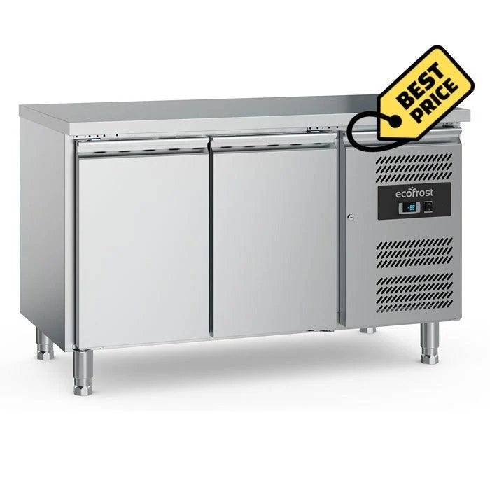 Masa rece inox cu 2 usi, temp. +2 / +8 °C