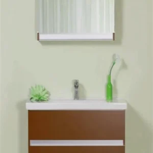 Arthema Frame Masca lavoar baie suspendata 56x43xH48 cm, maro mat