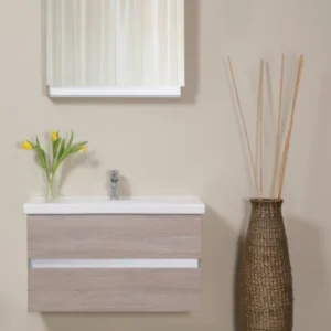 Arthema Frame Masca lavoar baie suspendata 76x43xH48 cm, stejar urban