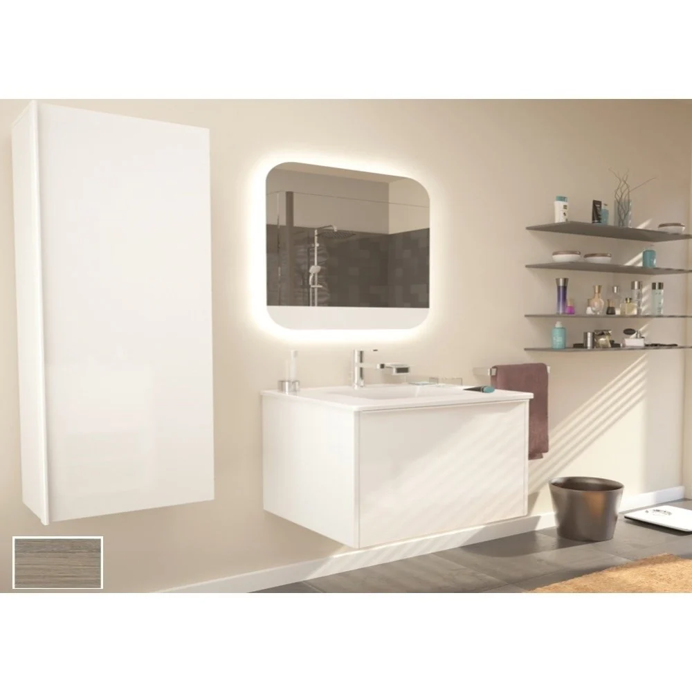 Arthema New Attitude Masca lavoar baie suspendata 90x48xH48 cm, bej (stejar urban)