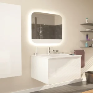 Arthema New Attitude Masca lavoar baie suspendata 120x48xH48 cm, alb lucios