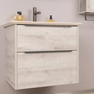 Arthema Nova Masca lavoar baie suspendata 62x44xH56 cm, crem (stejar laguna)